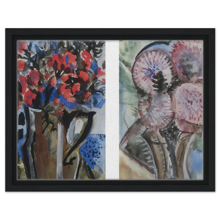 Natalia Goncharova  Still Life  Expressionism Framed Canvas