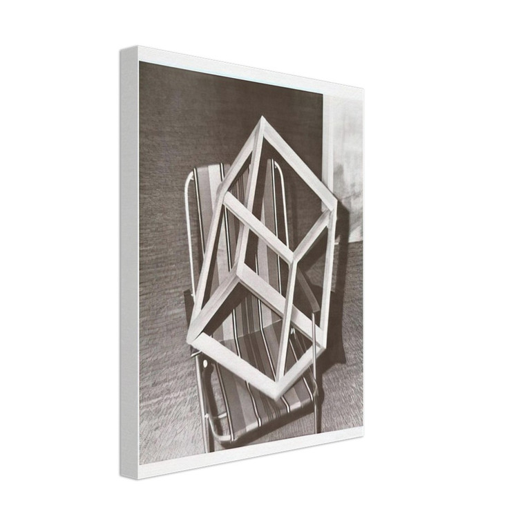 Gerhard Richter  CUBE ON LAWNCHAIR Canvas