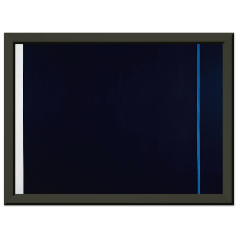 Eyvind Earle  Midnight Blue N2 Premium Metal Framed Art Print / Poster