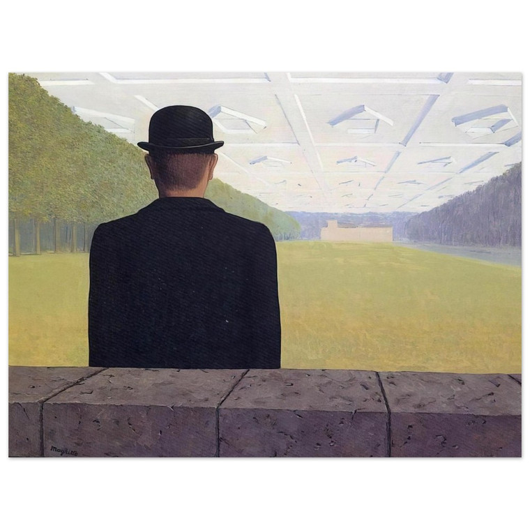 Rene Magritte  THE GREAT CENTURY 1954 Aluminum Print