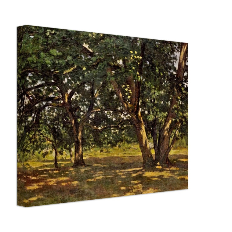 claude monet  Fontainebleau Forest Canvas