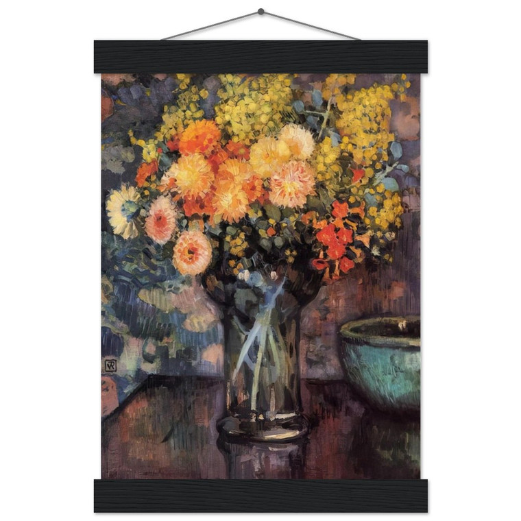 Theo van Rysselberghe VASE OF FLOWERS N2 Matte Poster Hanger