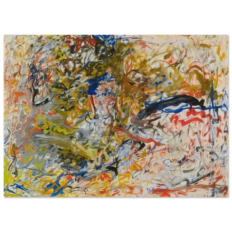 Milton Resnick  UNTITLED 1960 N2 Fine Art Poster / Art Print