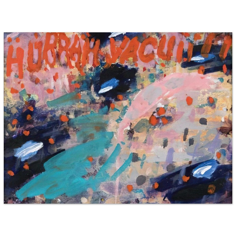 Paul Thek  Hurrah Vacuii  1988 Aluminum Print