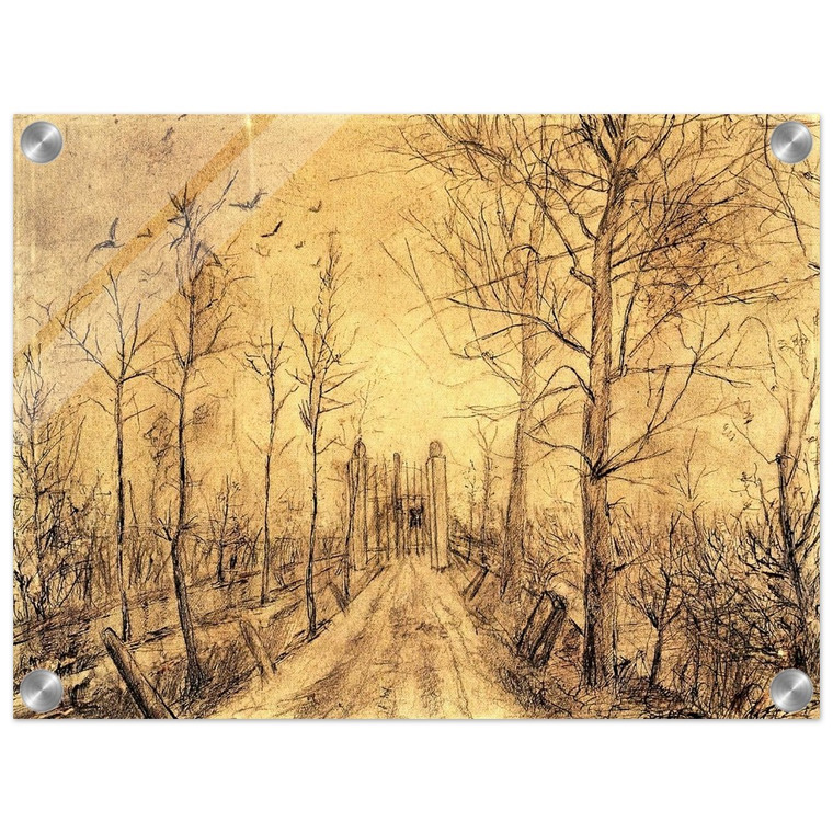 Vincent van Gogh  Driveway Acrylic Print