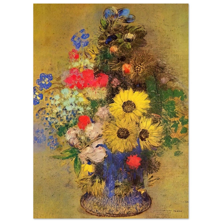 Odilon Redon  VASE OF FLOWERS 12 Fine Art Poster / Art Print