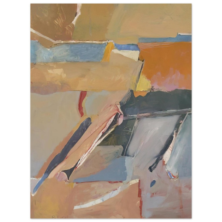 Richard Diebenkorn  Berkeley 8 Aluminum Print