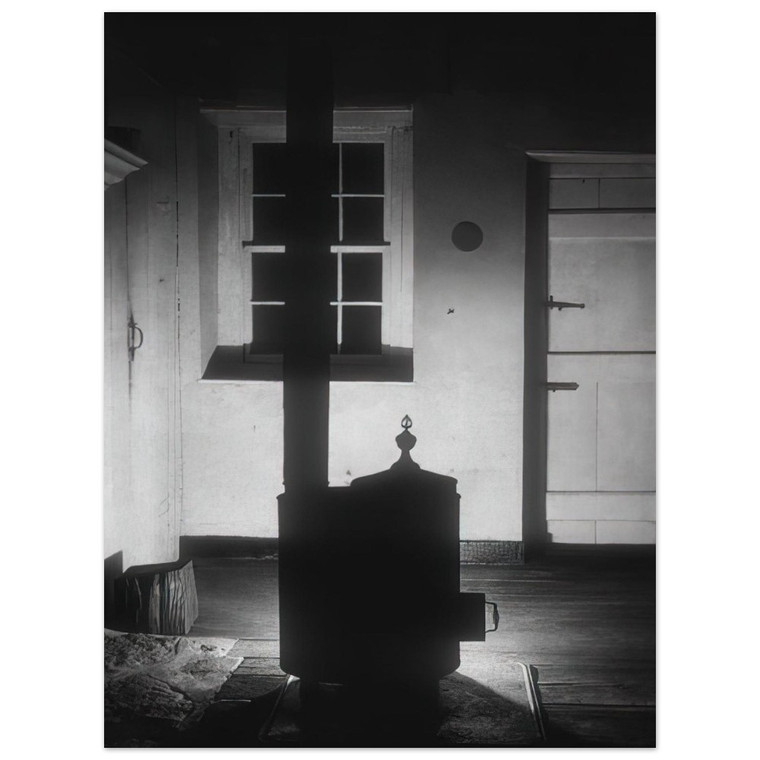 Charles Sheeler  Doylestown HouseThe Stove  1917 Aluminum Print