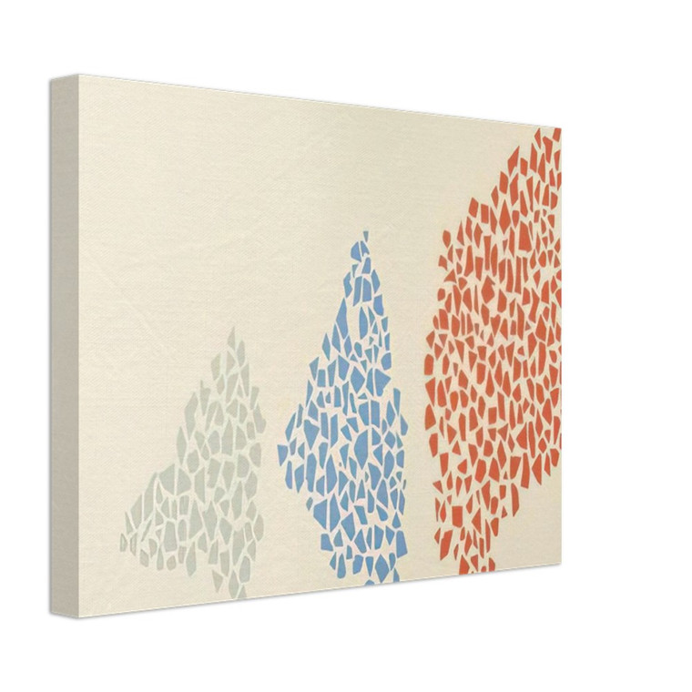 Robert Goodnough  Red Blue and Grey  PostPainterly Abstraction Canvas