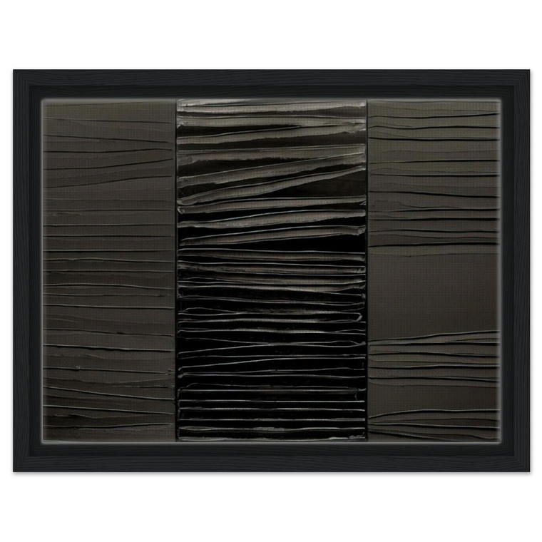 Pierre Soulages  Peinture 227 x 306 cm 2 Mars 2009  2009 Framed Canvas