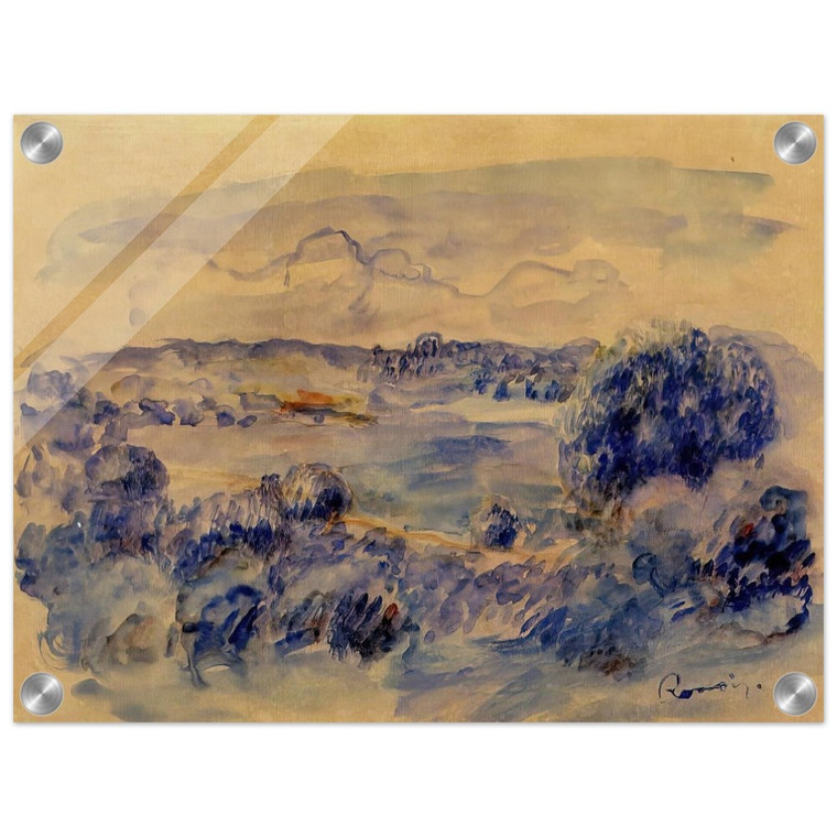 PierreAuguste Renoir  Guernsey Landscape Acrylic Print