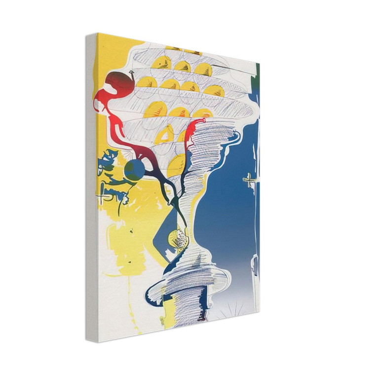 Dieter Roth  By the Sea from Behind  1972 Canvas