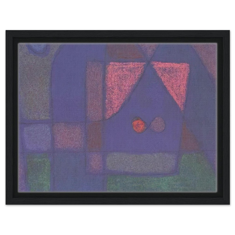 Paul Klee  SMALL ROOM IN VENICE Framed Canvas