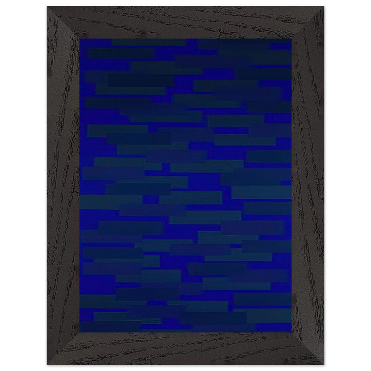 Ad Reinhardt  Number 15  1952 Premium Wooden Framed Art Print / Poster