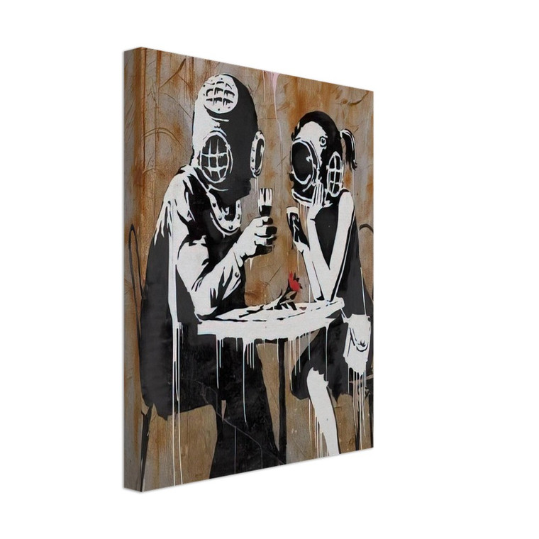 Banksy  THINK TANK 2003 Canvas