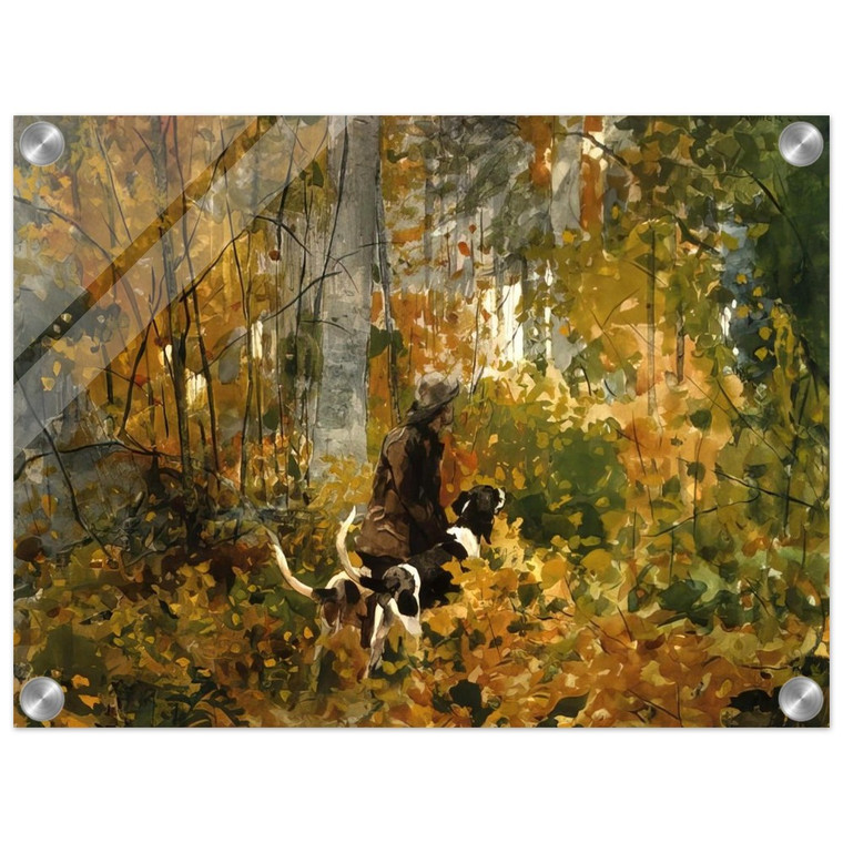 Winslow Homer  ON THE TRAIL Acrylic Print