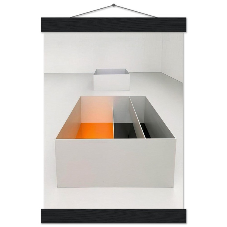 Judd Untitled 893 Menziken 1989 Museum-Quality Matte Paper Poster with Hanger