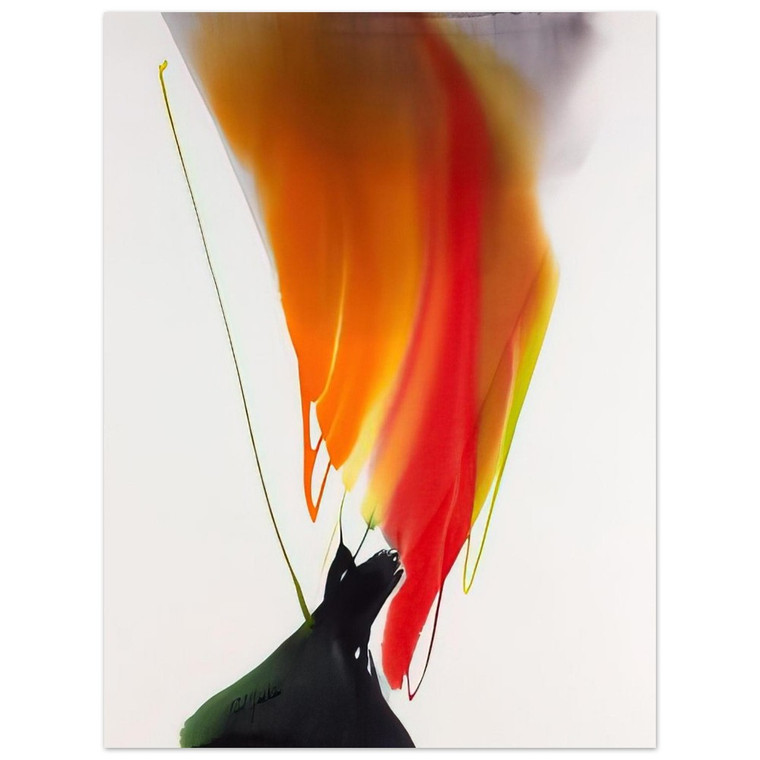 Paul Jenkins  Phenomena Woman Witch Aluminum Print