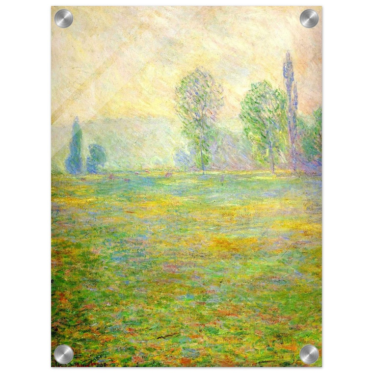 claude monet  Meadows in Giverny Acrylic Print