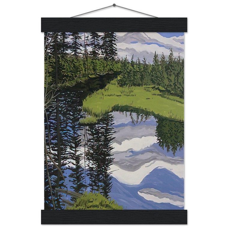 Neil Welliver Illusory Flowage 1996 Museum Matte Paper Poster Hanger