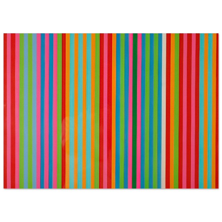 Gene Davis  Passion Flower  1968 Fine Art Poster / Art Print