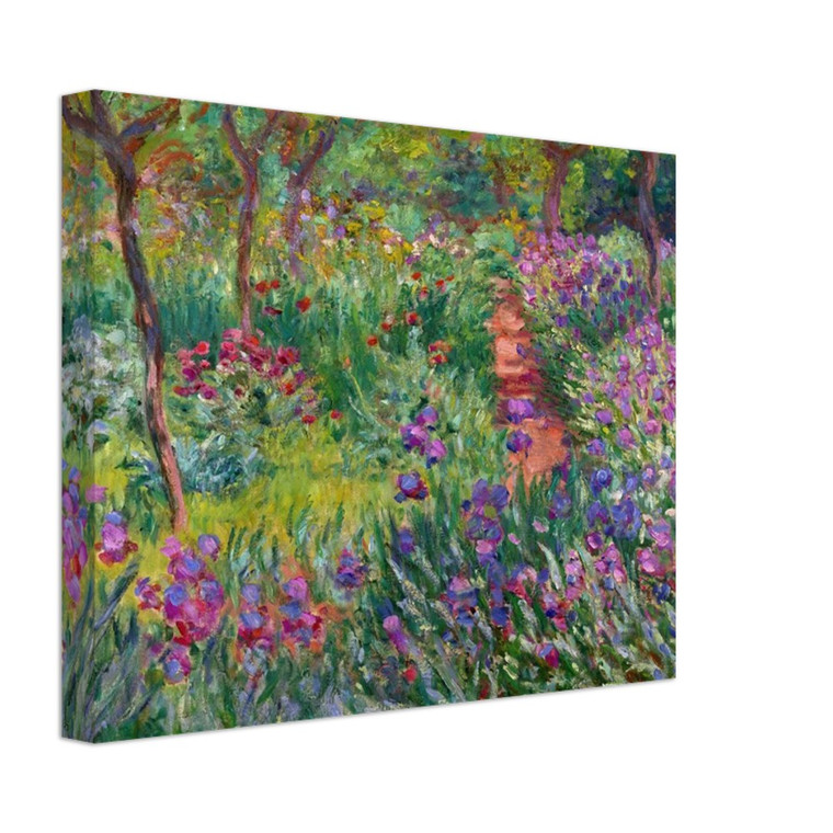 claude monet  The Iris Garden at Giverny Canvas