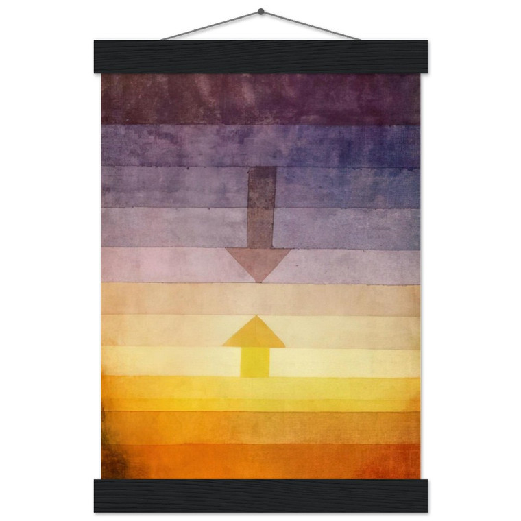 Paul Klee SEPARATION IN THE EVENING 1922 Museum-Quality Matte Poster with Hanger