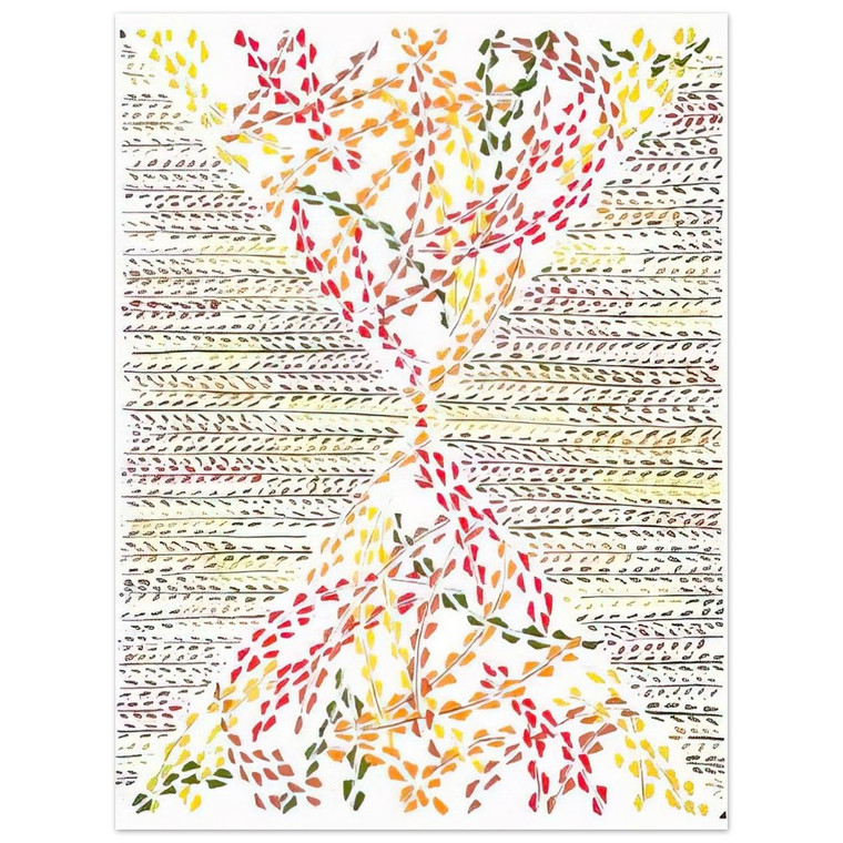 Sonia Delaunay  D181OULEURS IDEES 1 Aluminum Print