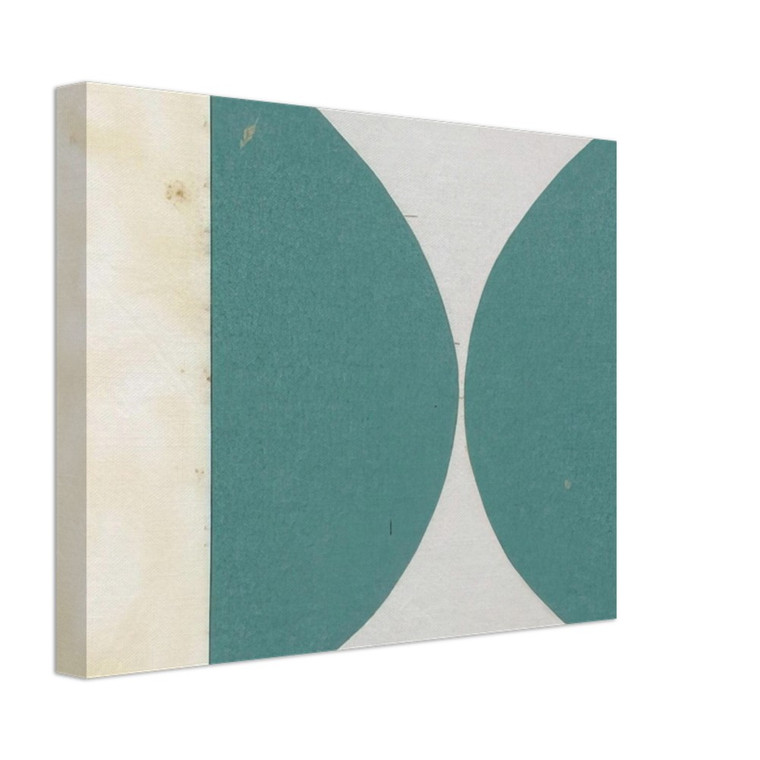 Ellsworth Kelly  Green Curves from the series Line Form Color Canvas