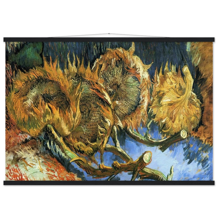 Van Gogh Still Life with Four Sunflowers Matte Paper Poster with Hanger