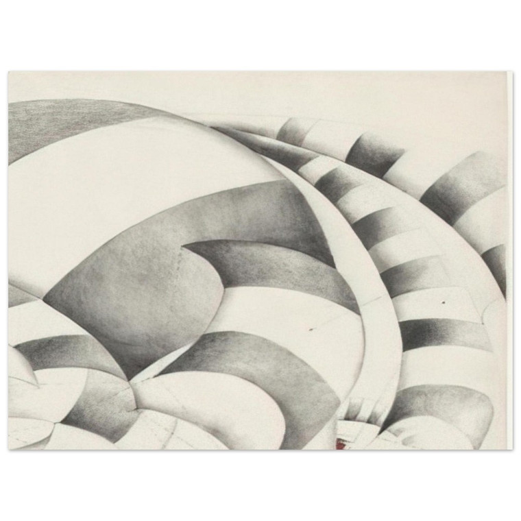 Lee Bontecou  UNTITLED 1967 N1 Aluminum Print
