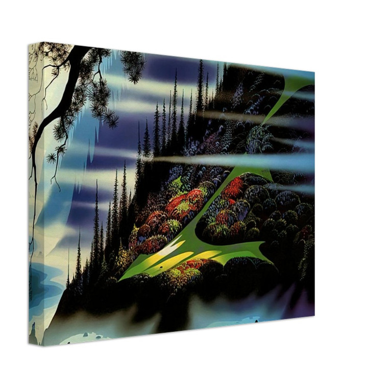 Eyvind Earle  Pasture Through the Fog Canvas