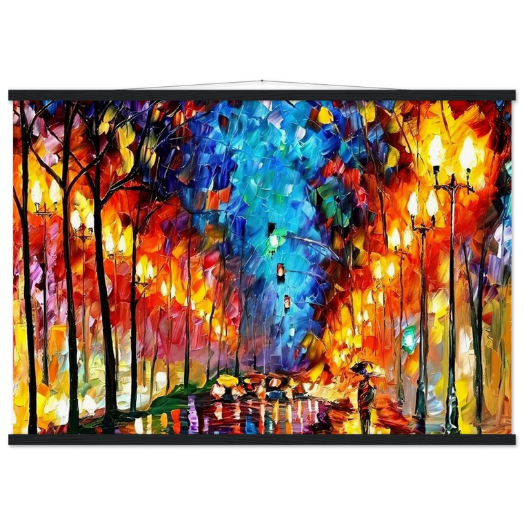 Leonid Afremov  Leonid Afremov N25 Museum-Quality Matte Paper Poster with Hanger