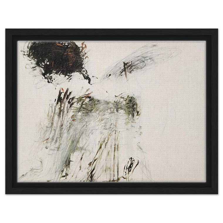 Cy Twombly  Ides of March Framed Canvas
