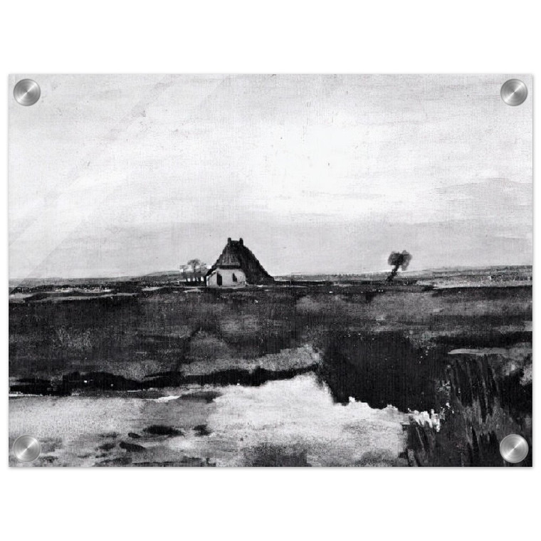 Vincent van Gogh  Landscape with a Farm Acrylic Print