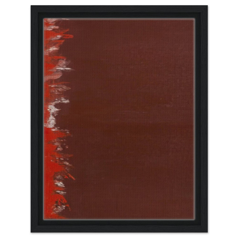 Barnett Newman  Untitled 3 N1 Framed Canvas