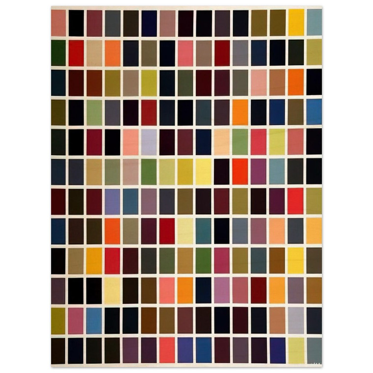 Gerhard Richter  180 COLORS Wood Print