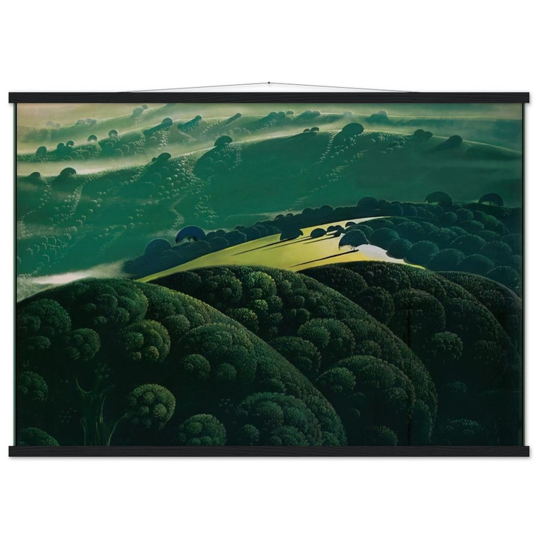 Eyvind Earle  Morning Fog Museum-Quality Matte Paper Poster with Hanger
