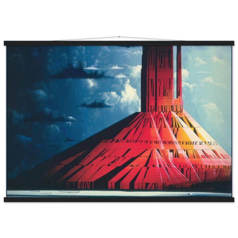 Eyvind Earle  Indian Lands Museum-Quality Matte Paper Poster with Hanger