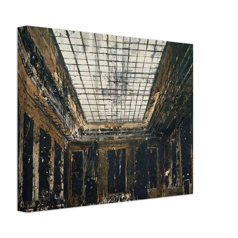 Anselm Kiefer  INTERIOR 1981 Canvas