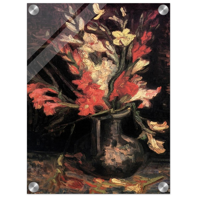 Vincent van Gogh  Vase with Red Gladioli Acrylic Print