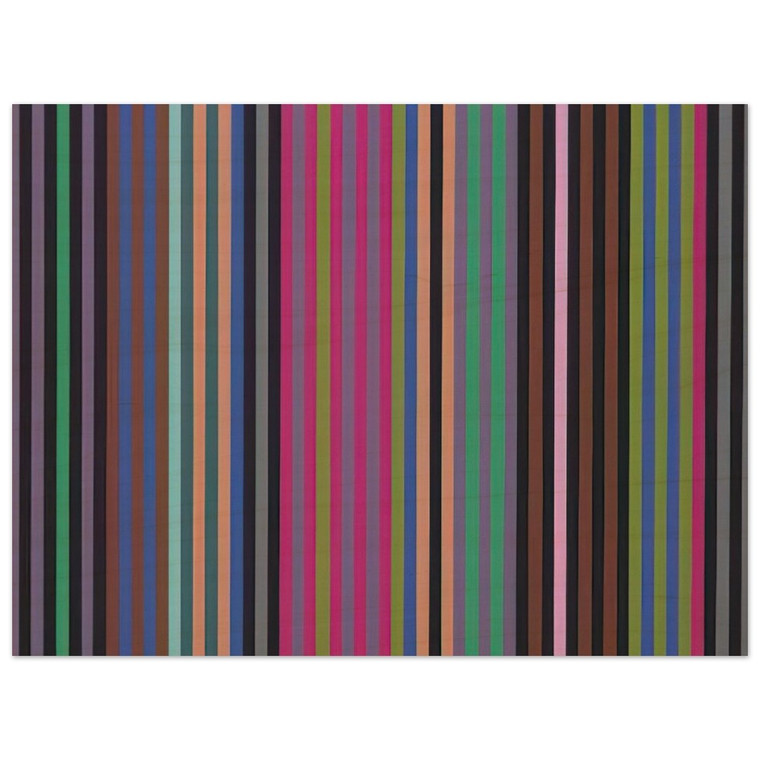 Gene Davis  King Kong  1969 Wood Print