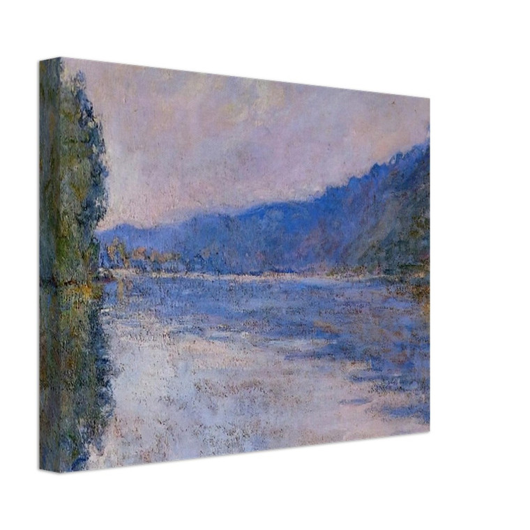 claude monet  The Seine at PortVillez Canvas