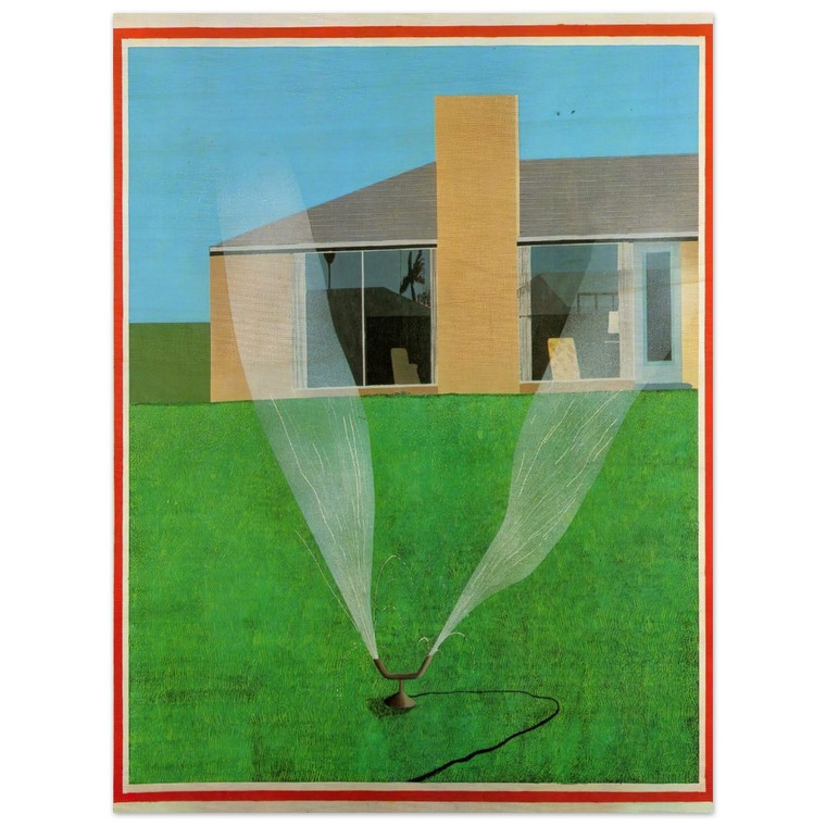 David Hockney  David Hockney N21 Wood Print