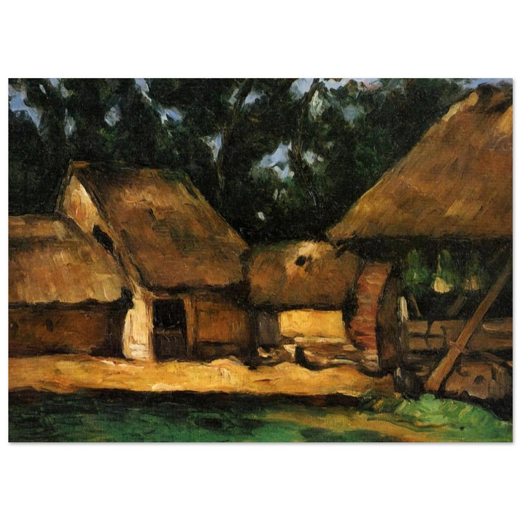 Paul Cezanne  The Oilmill Fine Art Poster / Art Print
