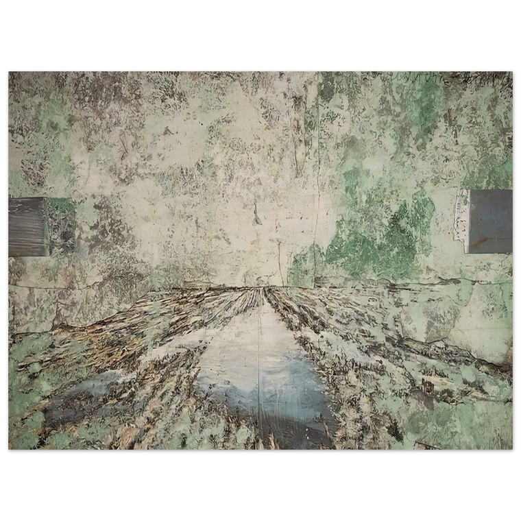 Anselm Kiefer  THE LAND OF THE TWO RIVERS ZWEISTROMLAND 1995 Wood Print