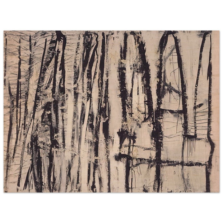 Cy Twombly  Quarzeat Wood Print