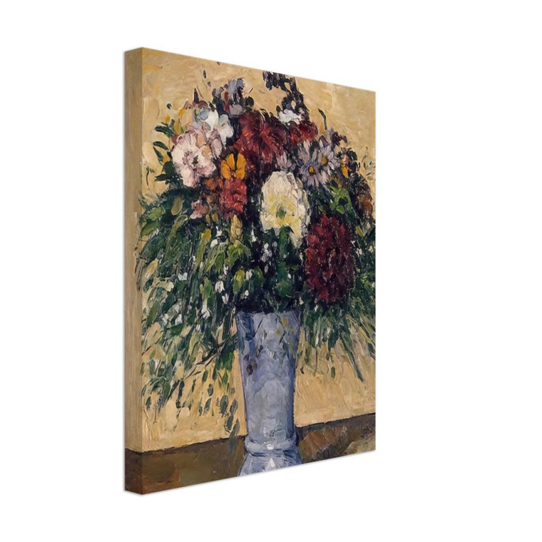 Paul Cezanne  FLOWERS IN A BLUE VASE N2 Canvas