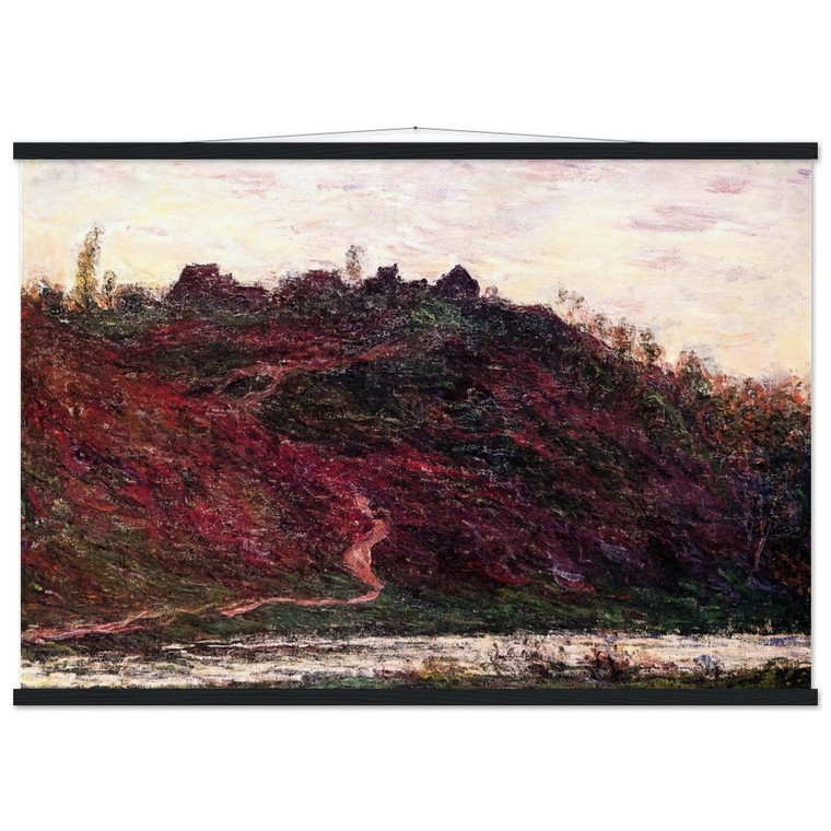 Monet CocheBlond Evening Museum-Quality Matte Paper Poster with Hanger