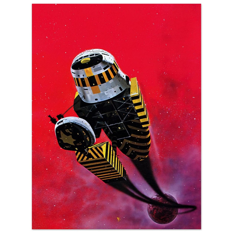 Chris Foss  Chris Foss N17 Aluminum Print